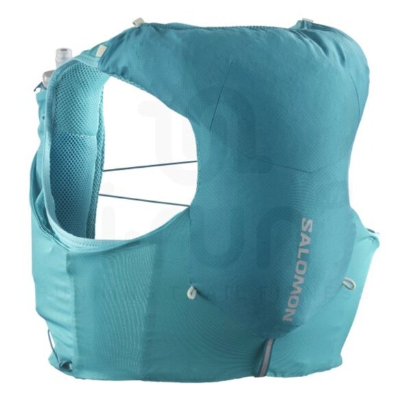 Salomon Advanced Skin 5 Running Hydration Vest Unisex L, Tahitian Tide/Blue - Picture 7 of 9